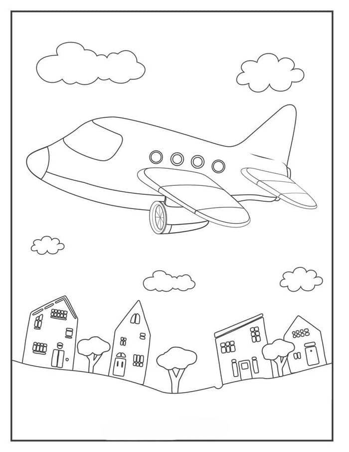 tranh tô màu máy bay (21)