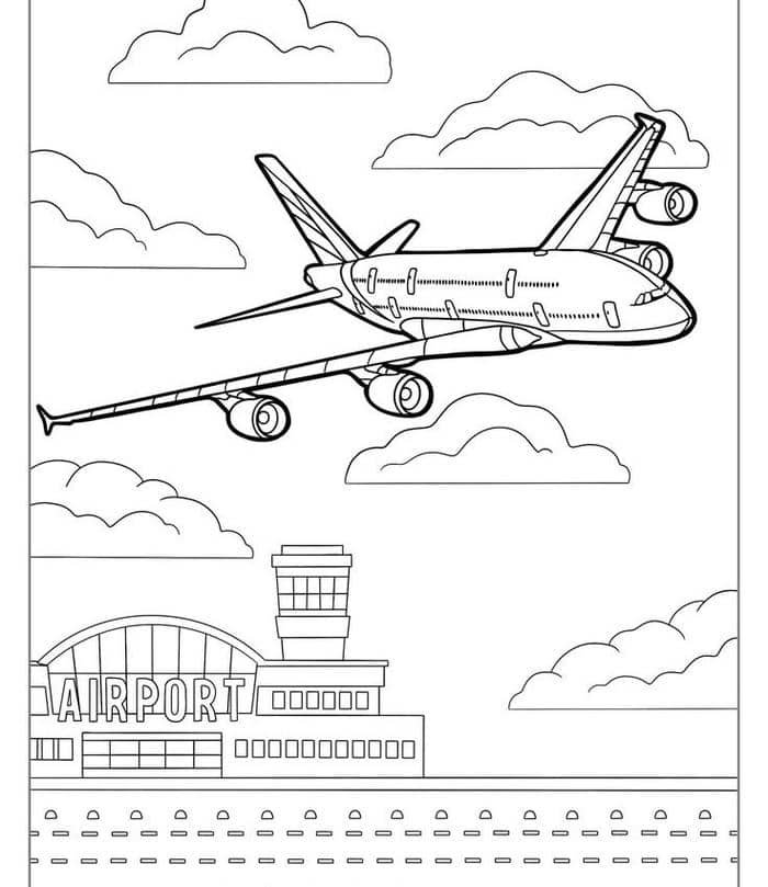 tranh tô màu máy bay (8)