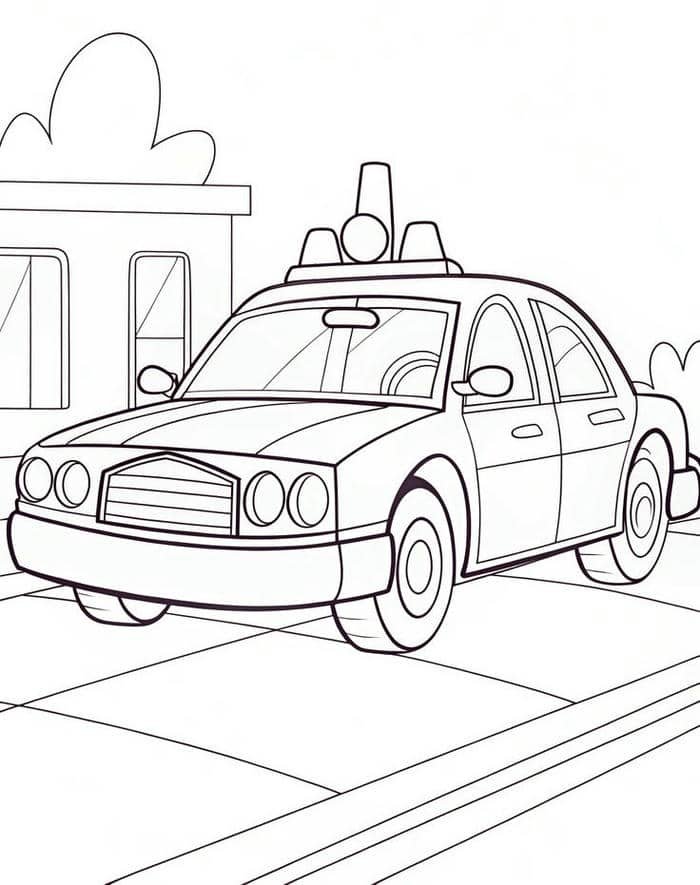 tranh tô màu ô tô (12)