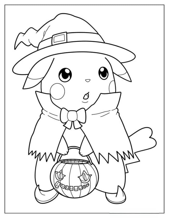 tranh tô màu pikachu (16)