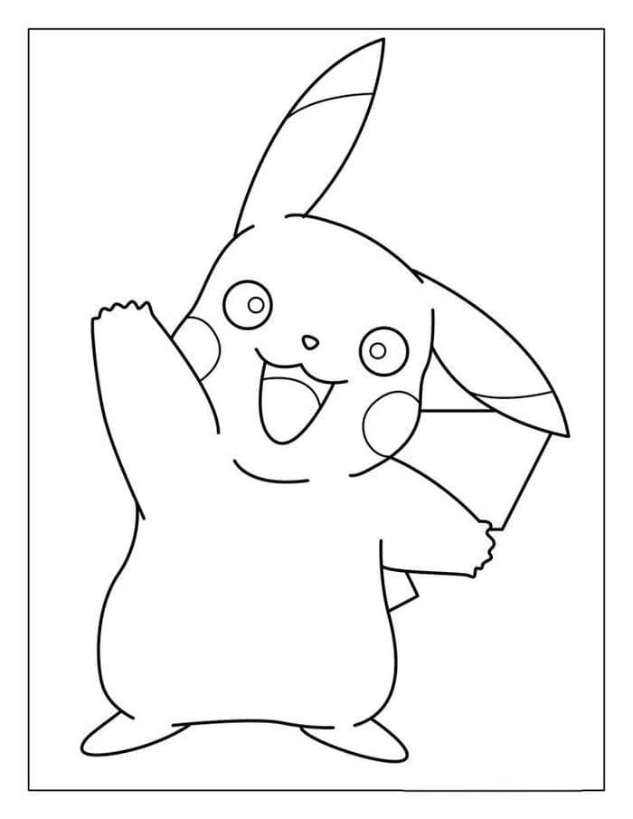 tranh tô màu pikachu (26)