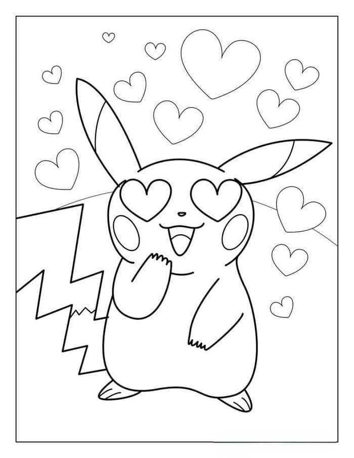 tranh tô màu pikachu (27)