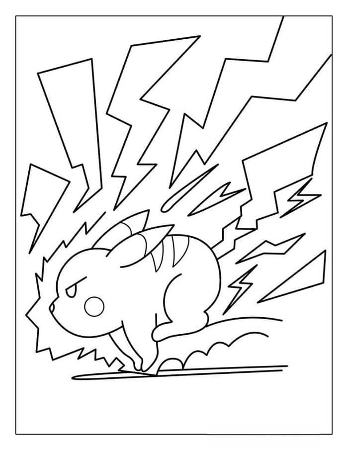 tranh tô màu pikachu (28)