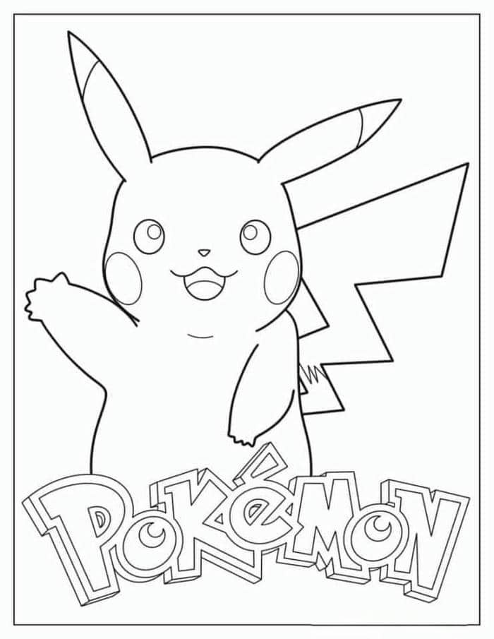 tranh tô màu pikachu (5)