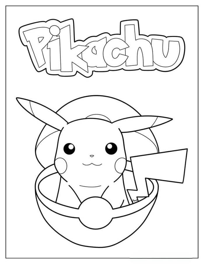 tranh tô màu pikachu (8)