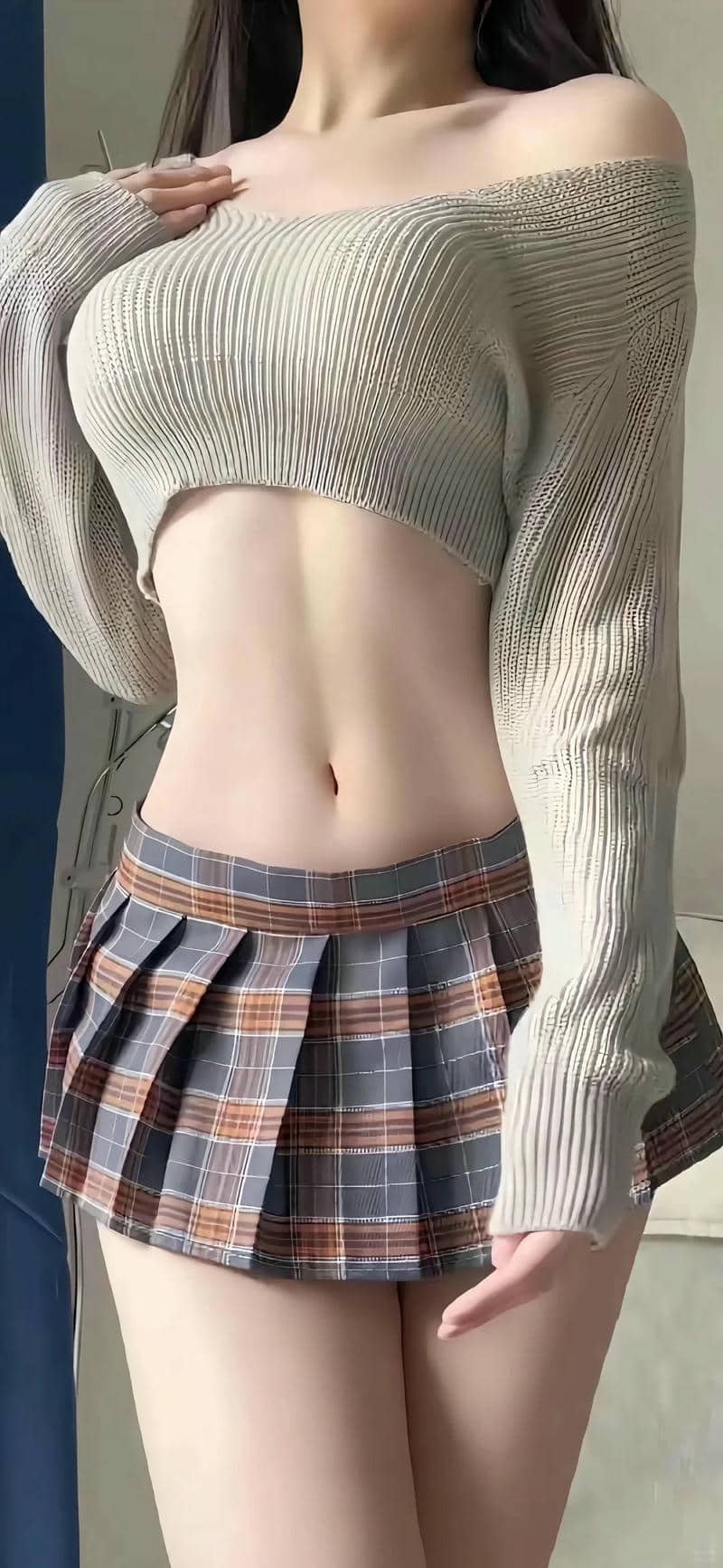 gái xinh mặc váy ngắn (20)