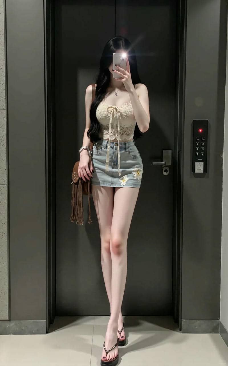 gái xinh mặc váy ngắn (40)